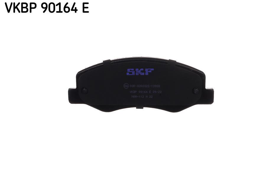 Jeu de 4 plaquettes de frein SKF ref. VKBP 90164 E